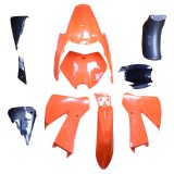 Complete Plastics Fender Fairing Body Cover Kit Orange for KTM 250 SXF 