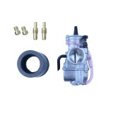 34mm PWK Power Jet Carburetor Flat Slide GY6 Scooter ATV Go Kart Dirt Bike Carb 