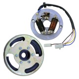 STATOR IGNITION MAGNETO FLYWHEEL ASSEMBLY for YAMAHA PW80 PY80 PEEWEE Piwi 80 