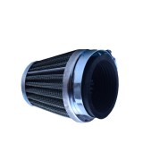 50mm Chrome Air Filter Cone for Honda Kawasaki Suzuki Yamaha KTM Motorcycle 