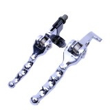 110cc 125cc 140cc 200cc Pit Dirt Bike Chrome Folding Clutch & Brake Levers Set 