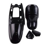 Black Plastic Fender Kit Body for Yamaha PW50 PY50 PW 50 Peewee 