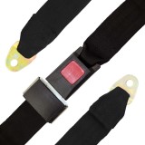 Single Double 2 Point Seat Safety Belt Harness Kit Go Kart UTV Buggie 