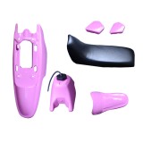 For Yamaha PW50 PY50 Complete Plastic Kit with Seat Gas Tank Pink