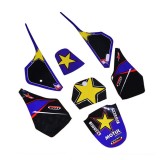 Graphics Decal Sticker Set Kit for Yamaha PW80 PW 80 Coyote PY80 Dirt Bike Blue 