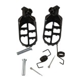  Foot Peg Footpegs Footrest Yamaha PW50 PW80 PW 50 80 Dirt Bike Black  