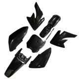 NEW BLACK FENDER PLASTIC KIT HONDA CRF 70 CRF70 