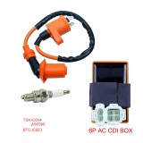 HONDA ATC XR CRF TRX 50cc 70cc 125cc 250cc 300cc Racing CDI Ignition Coil Plug 