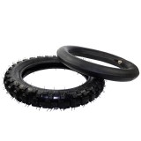 2.50-10 Inch Front Rear Tire Tyre & Inner Tube for Pit Pro Trail Dirt PW50 Bike 