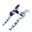 110cc 125cc 140cc 200cc Pit Dirt Bike Chrome Folding Clutch & Brake Levers Set 