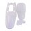 White Plastic Fenders Body Kit for Yamaha PW50 Peewee 50