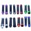 Motorcycle CNC Aluminum Rubber Gel Hand Grips for 7/8" Handle Bar Bicycle New 