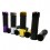 Motorcycle Aluminum Rubber Gel Hand Grips 7/8" Handlebar Sport Bike 多 